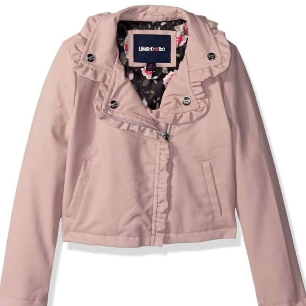 Limited too leather jacket